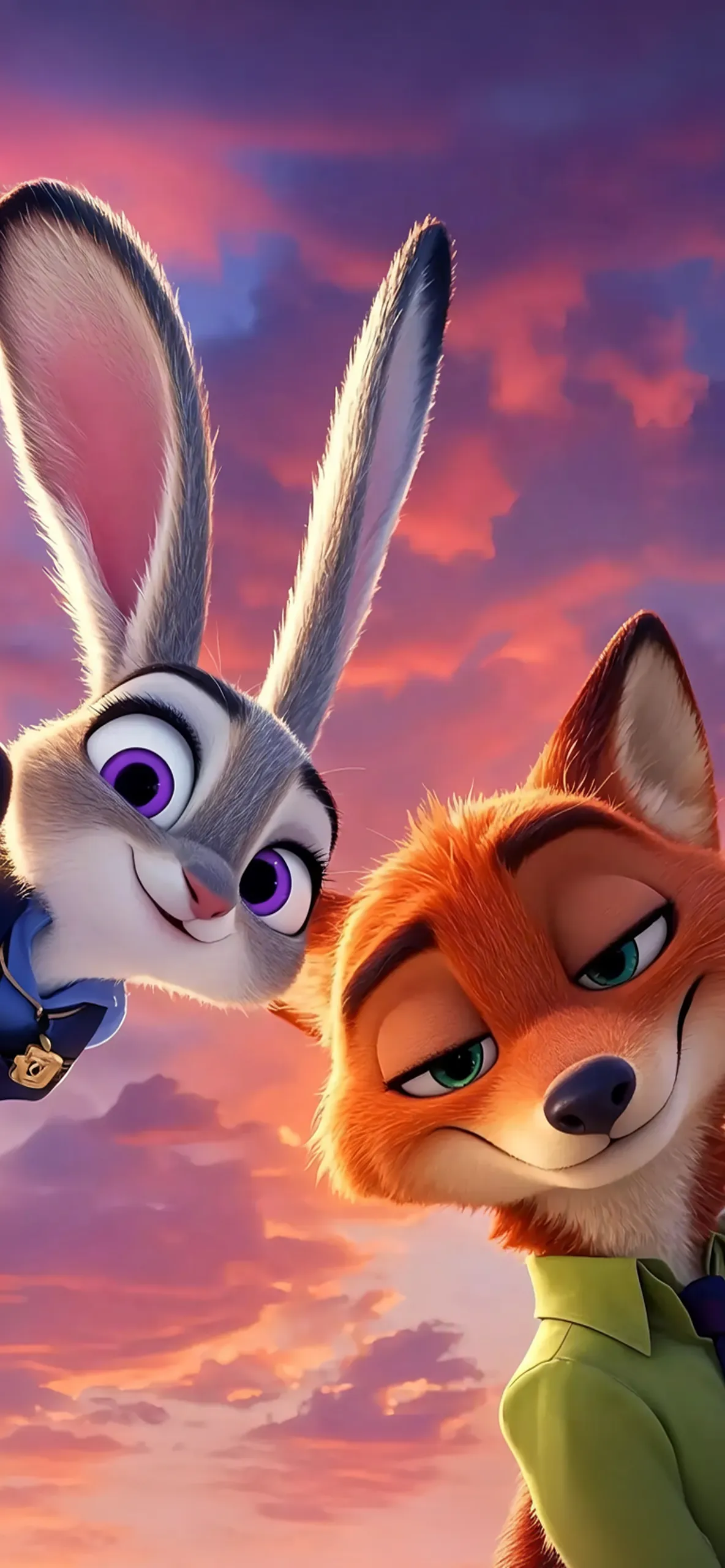 Holi Festival Zootopia Duo Judy Hopps Nick Wilde