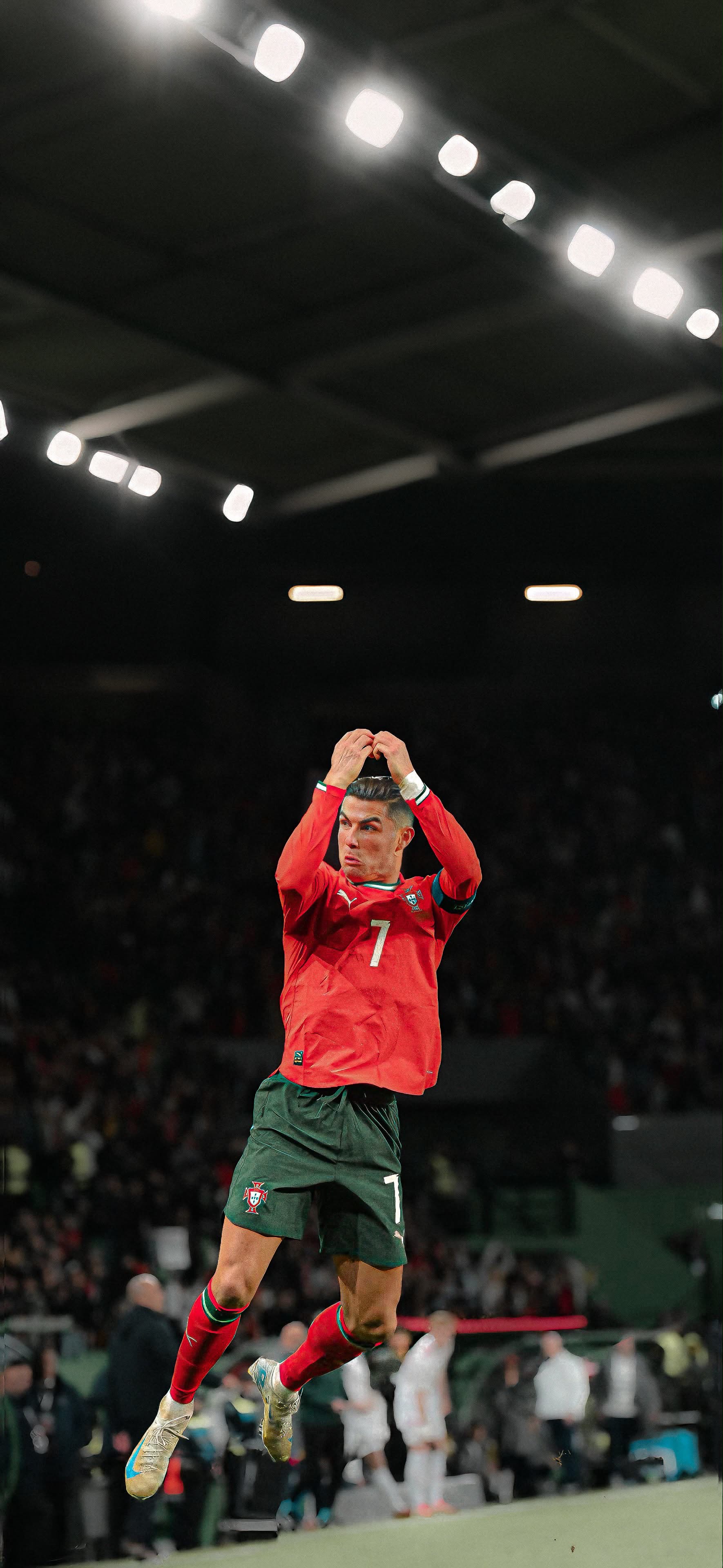 Ronaldo Celebration Jump