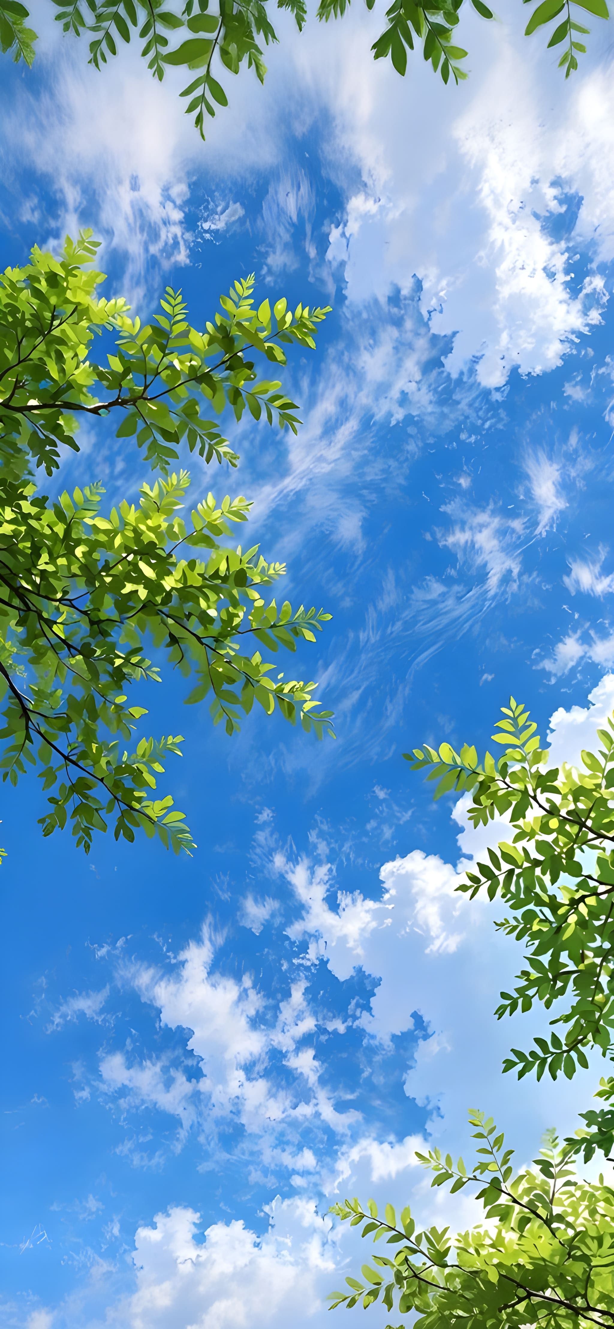 Sky Leaves 4k Wallpaper
