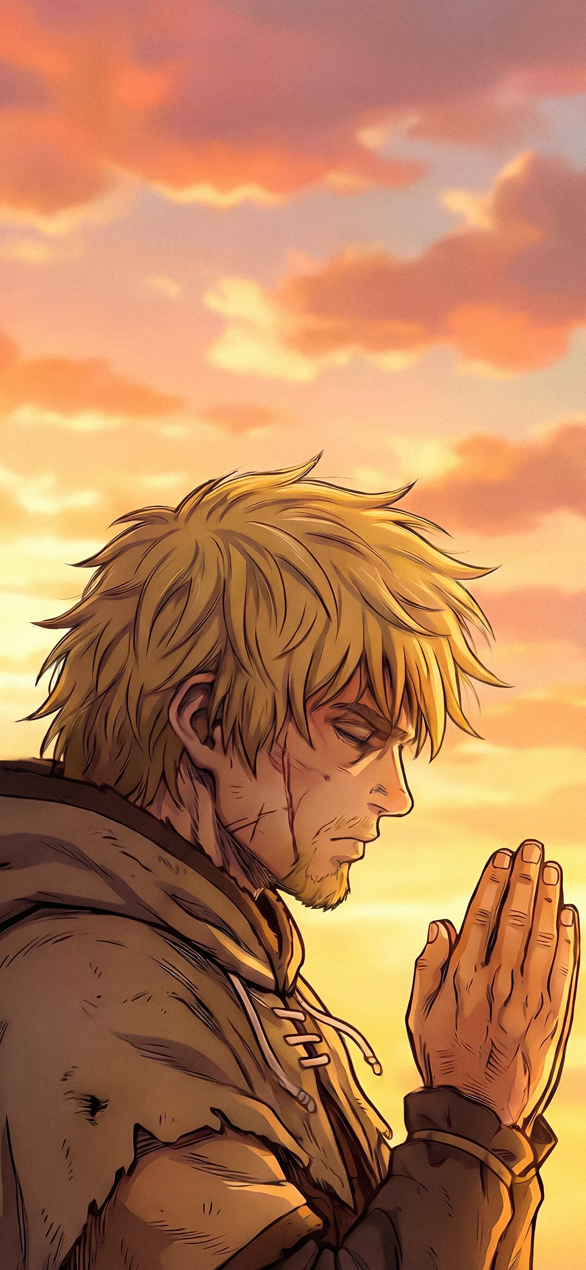 Thorfinns Silent Vow Vinland Saga Warrior Prayer Anime